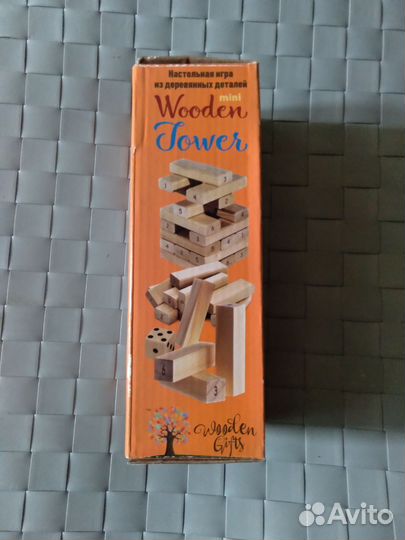 Башня дженга настольная игра