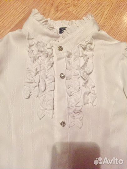 Блузки школьные 122-134