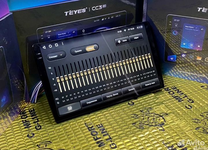 Магнитола Teyes сс3 2К 4/64 для Renault