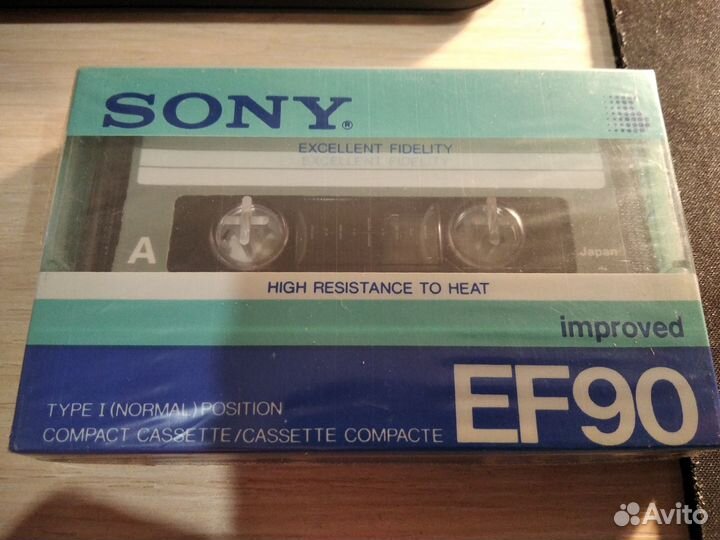 Аудиокассета Sony EF90 improved
