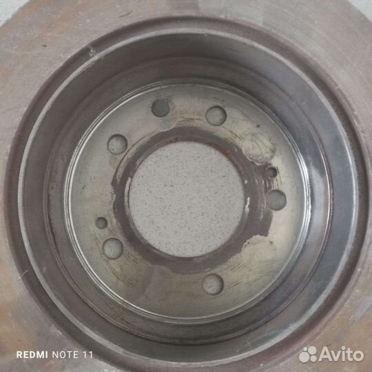 Диск тормозной задний Kia Ceed 06-12