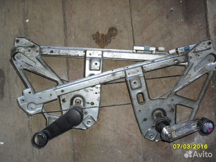Задние механические стеклоподъёмники