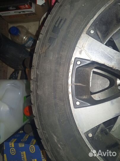 Литые диски r14 на ваз с резиной