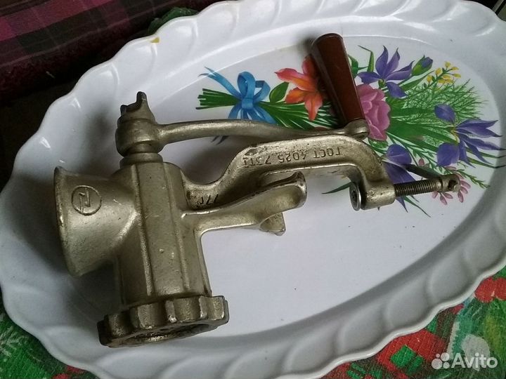 Мясорубка ручная СССР