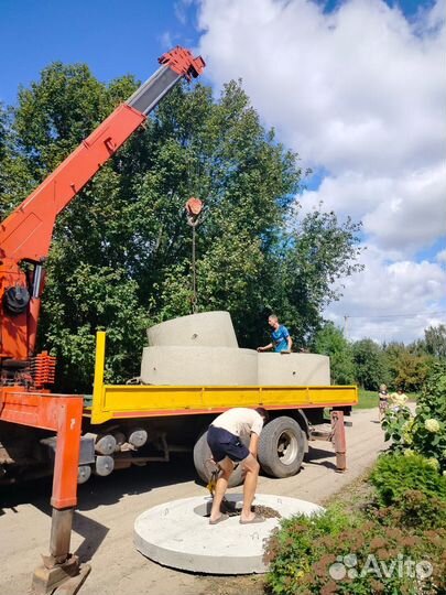 Бетонные жби кольца. Кольца жби