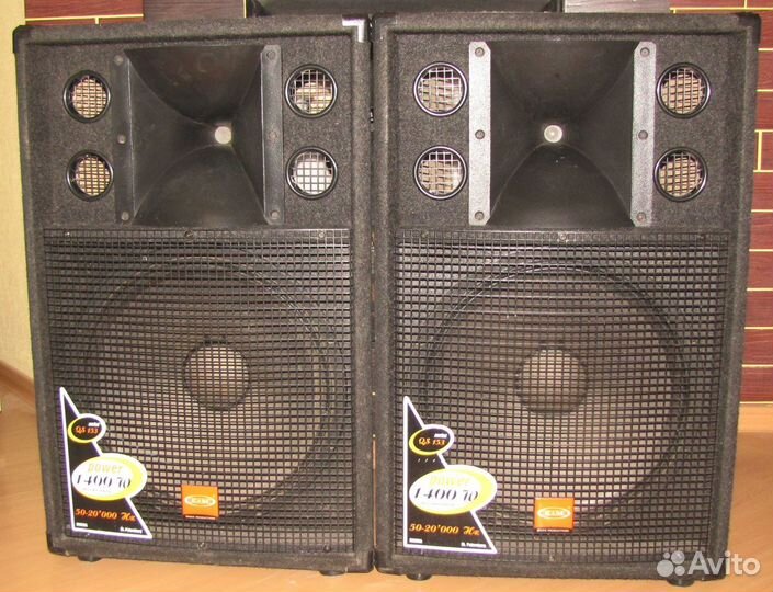 Колонки EVM 1400W 2шт Pro Акустика QS153 ST Карпет