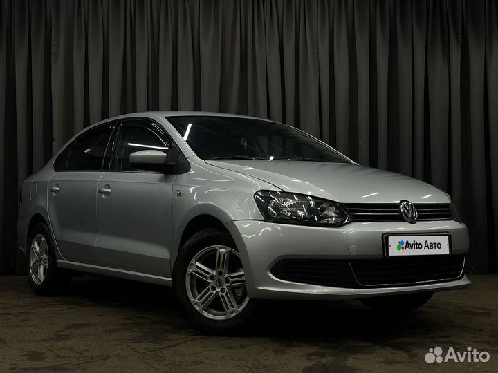 Volkswagen Polo 1.6 AT, 2013, 172 500 км