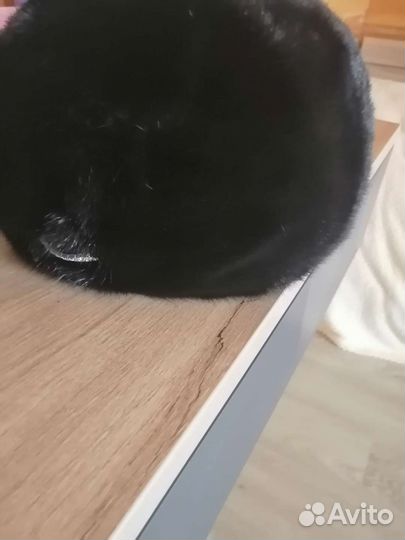 Берет женский норковый