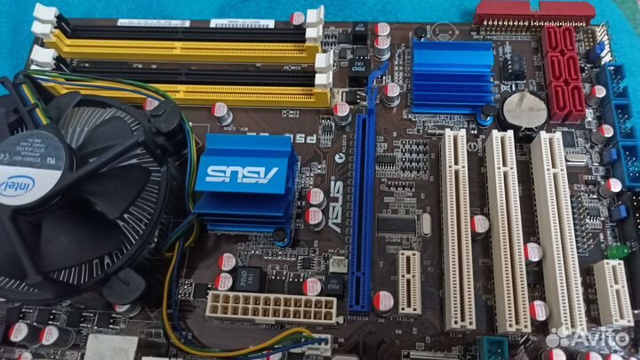 Материнская плата Asus P5Q SE комплект