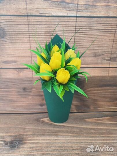 Букет из мыла