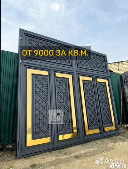 Ворота в Карабудахкенте доставка, монтаж