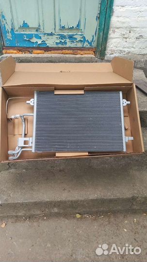 Радиатор охлаждения с кондиционером volkswagen