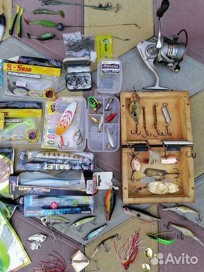 Воблеры, колебалки, балансиры, резина