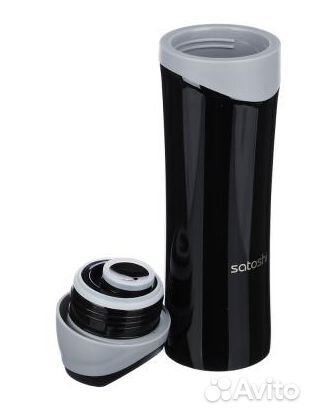 Термос-кружка вакуумная, 450 мл, нерж сталь