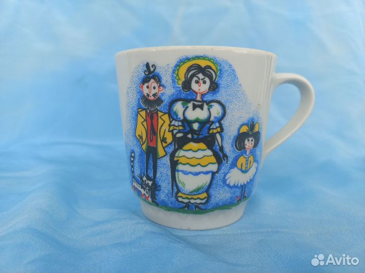 Кружки детские фарфоровые зима и сказки