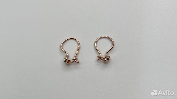 Золотые серьги 585 пробы