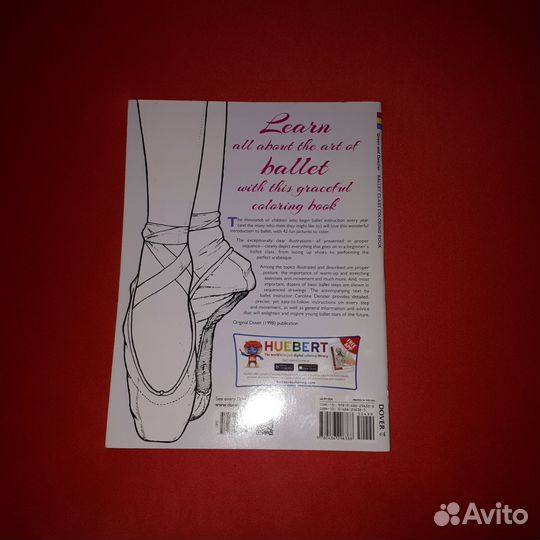 Ballet Class Dover Coloring Book