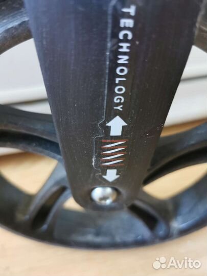 Самокат взрослый 100 кг. Два амортизатора