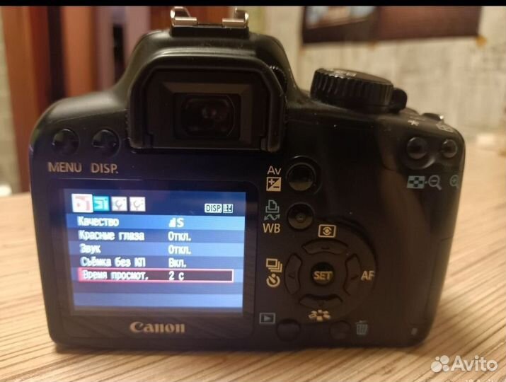 Зеркальный фотоаппарат canon 1000d