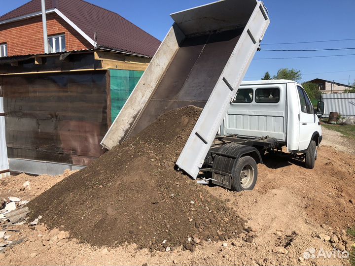 Песок щебень доставка