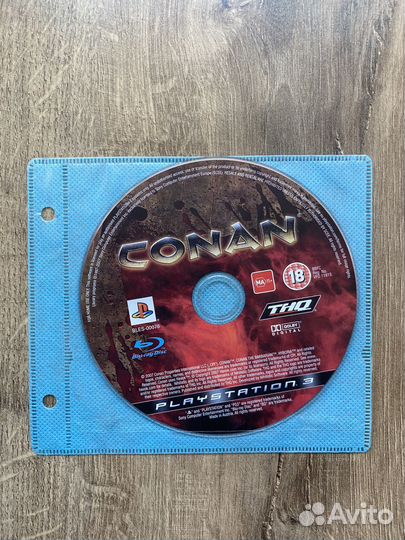 Диск Conan для Ps3