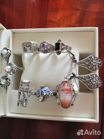 Кольца Серьги браслет