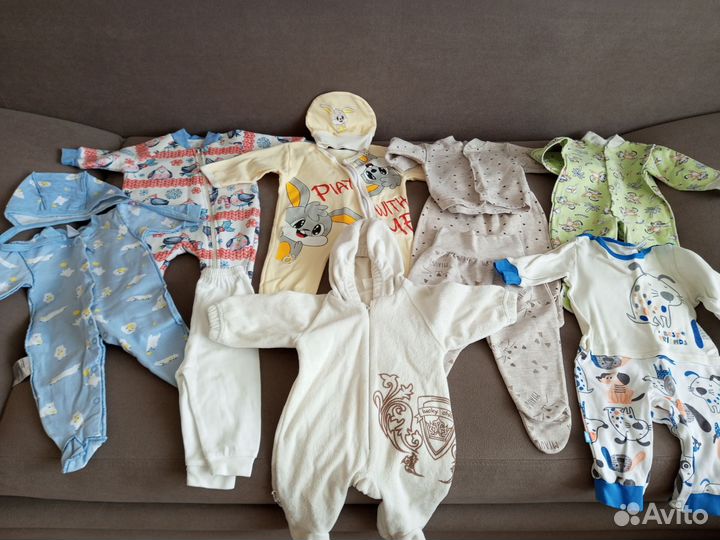 Детские вещи от 0-6 мес