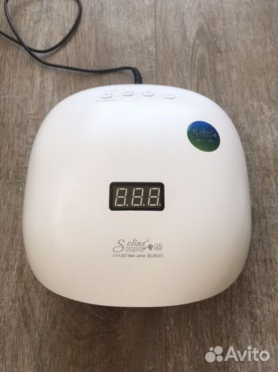 Лампа для ногтей Soline Charms Sun 4s