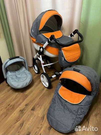 Коляска adamex 3 в 1