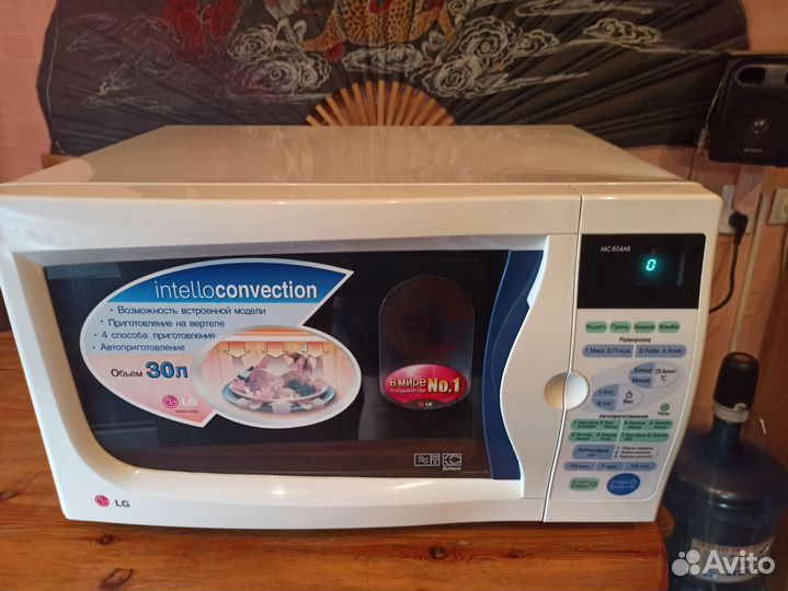 Свч микроволновая печь LG MC-804AR