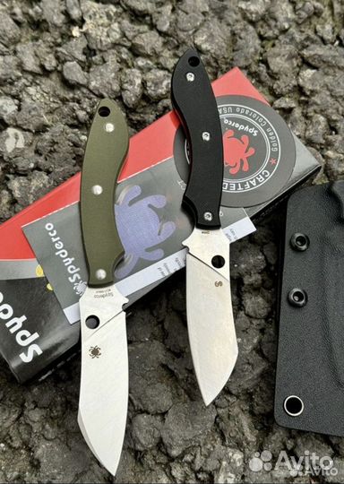 Нож spyderco stok