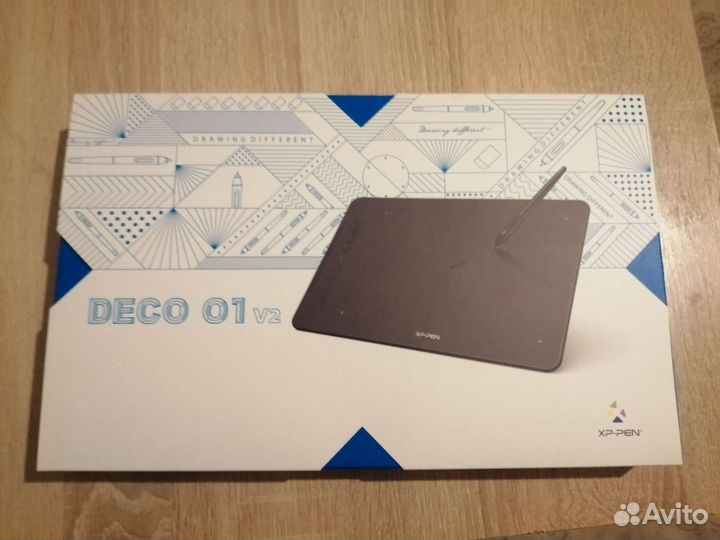 Графический планшет xp pen deco 01 v2