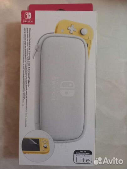 Чехол на nintendo switch lite+пленка