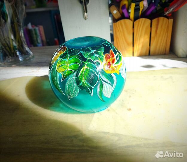 Декоративная ваза ручной работы