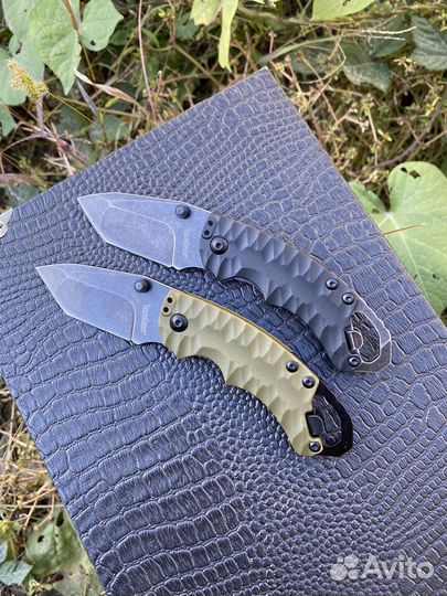 Нож складной Kershaw хаки