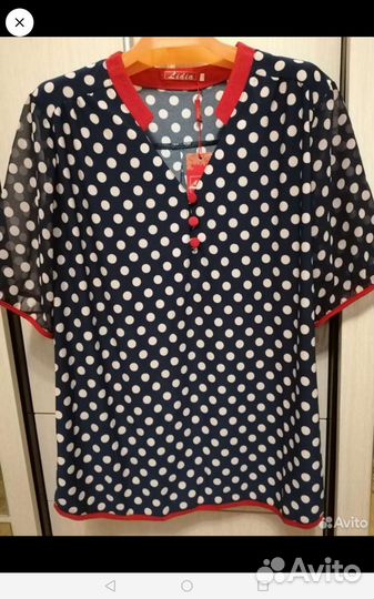 Блузки, рубашки, водолазки женские размер 56