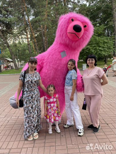 Огромный ростовой медведь 2,6 метра