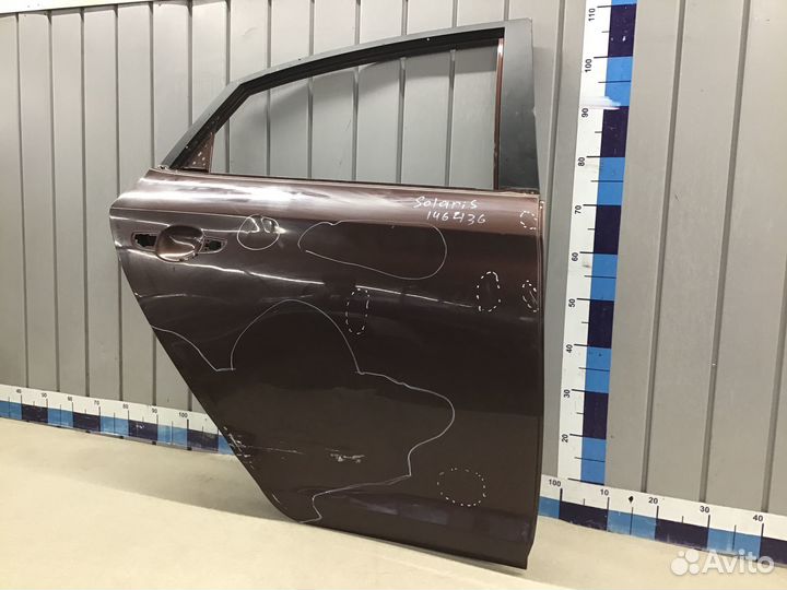 Дверь задняя правая Hyundai Solaris 2017