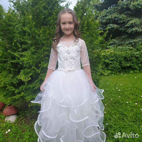 Платье для девочки рост 134-140