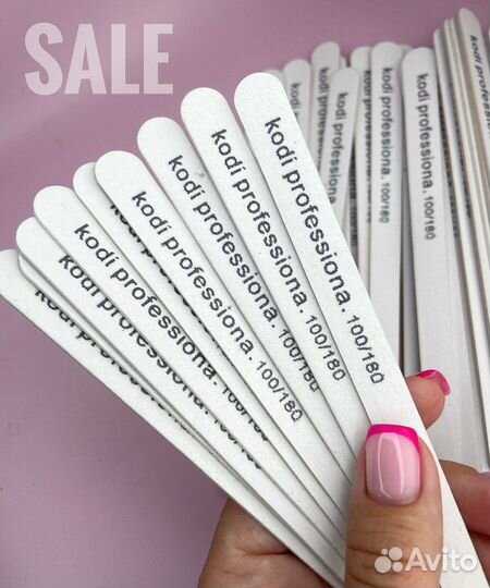 Тонкие пилки Kodi для маникюра(капля)