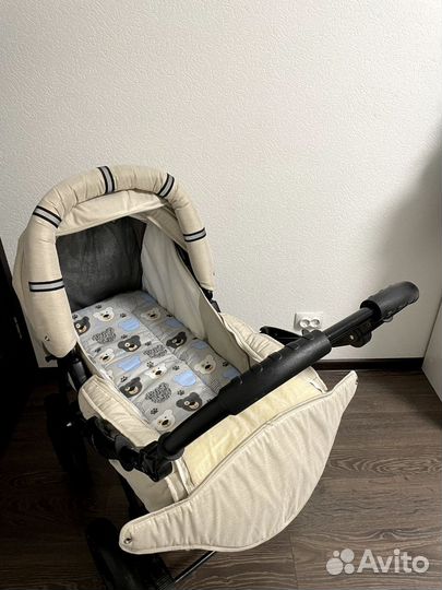 Коляска-трансформер 2в1 зимняя вездеход Car-baby