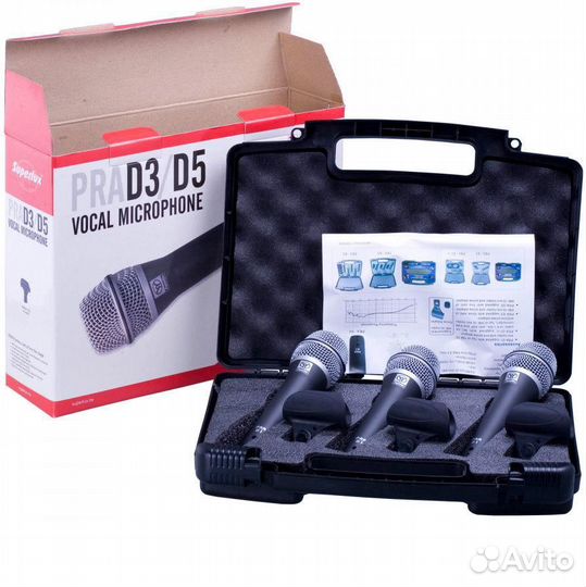 Микрофонный комплект Superlux prad3