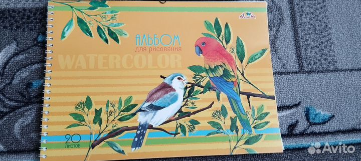 Альбом, карандаши, фломастеры