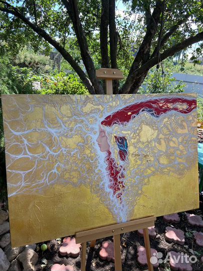 Большая интерьерная картина Ангел