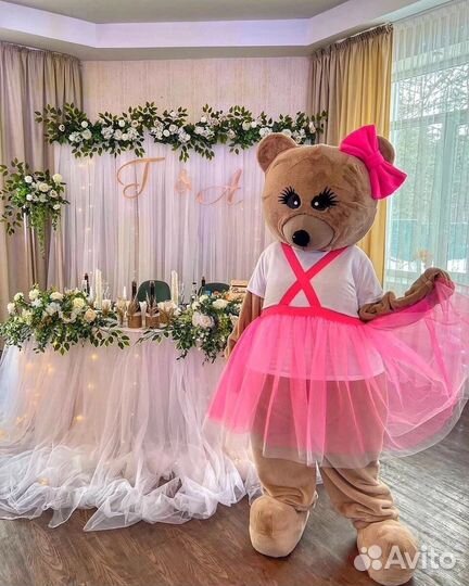 Поздравление мишка