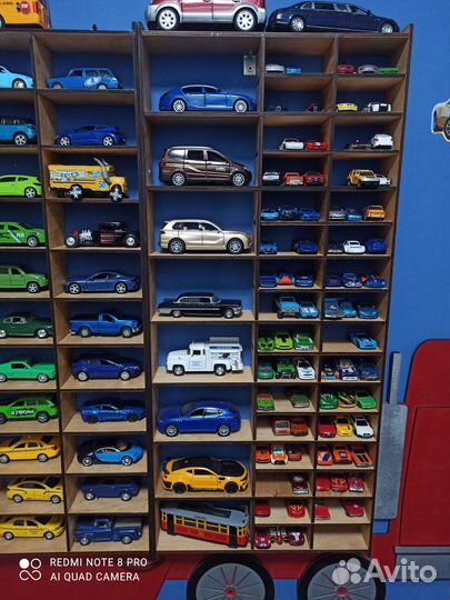 Полка-гараж для машин мак на 124 авто