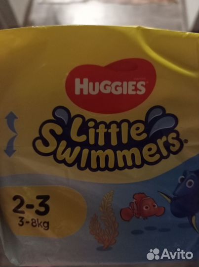 Подгузники huggies для плавания в бассейне