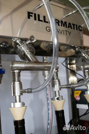 Полуавтомат точного розлива в пэт и стекло до 2 л