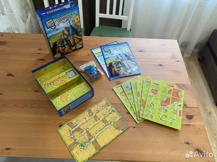 Каркассон - новая, в пленке, русские правила