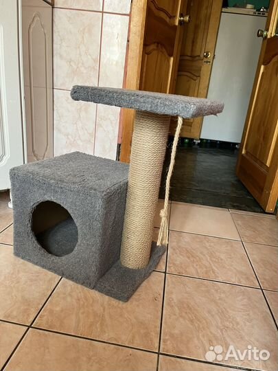 Когтеточка, домик для кошки